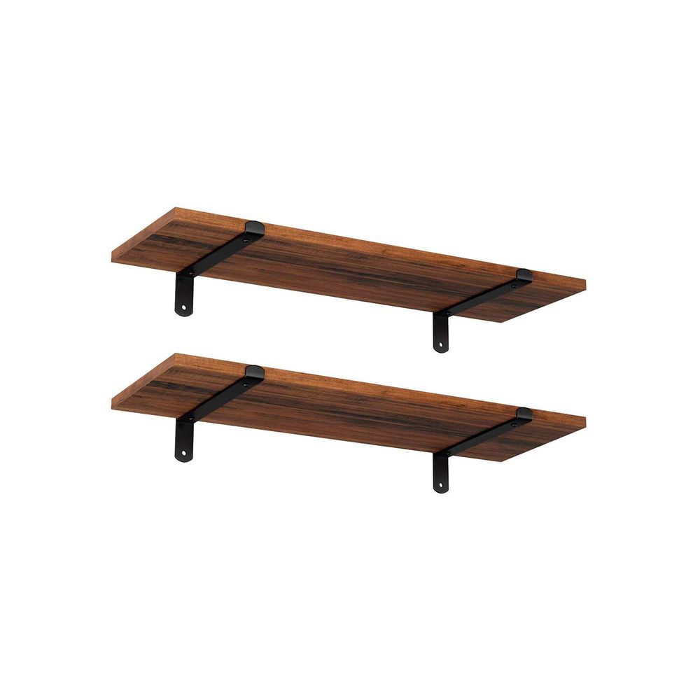 Songmics SONGMICS Vintage Schweberegale 2er Set
