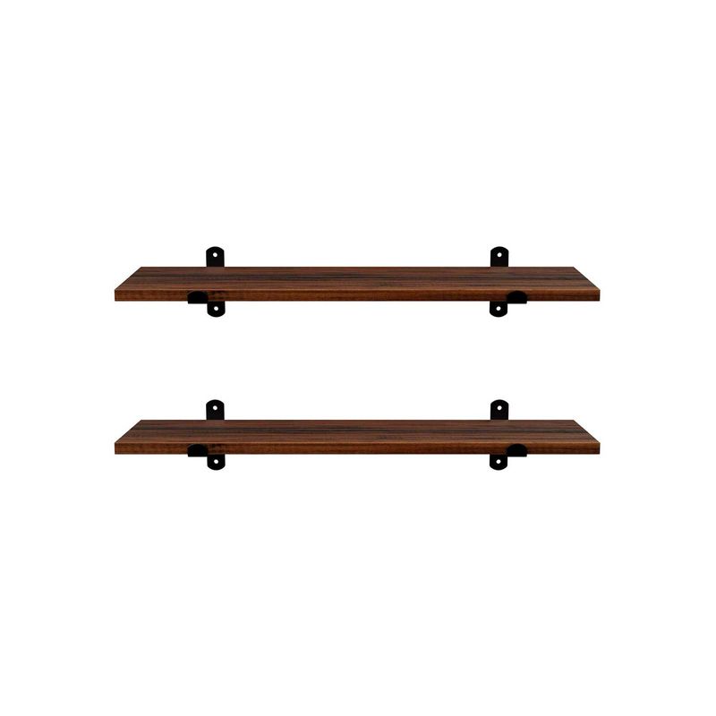 Songmics SONGMICS Vintage Schweberegale 2er Set Letzter Tag