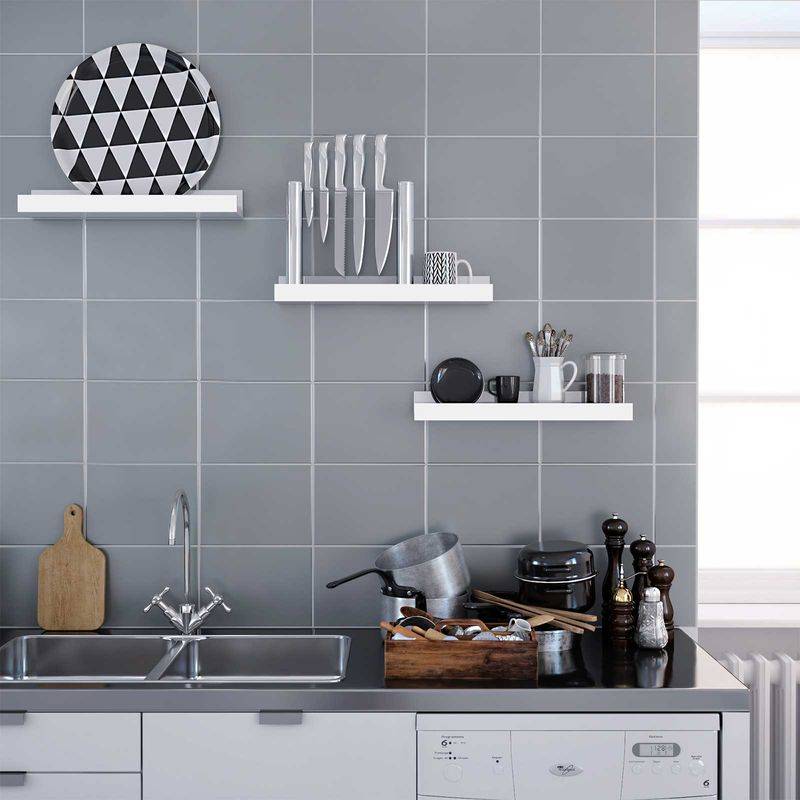 Songmics SONGMICS Schwebende Regalböden 3er Set Sonderangebot der Fabrik