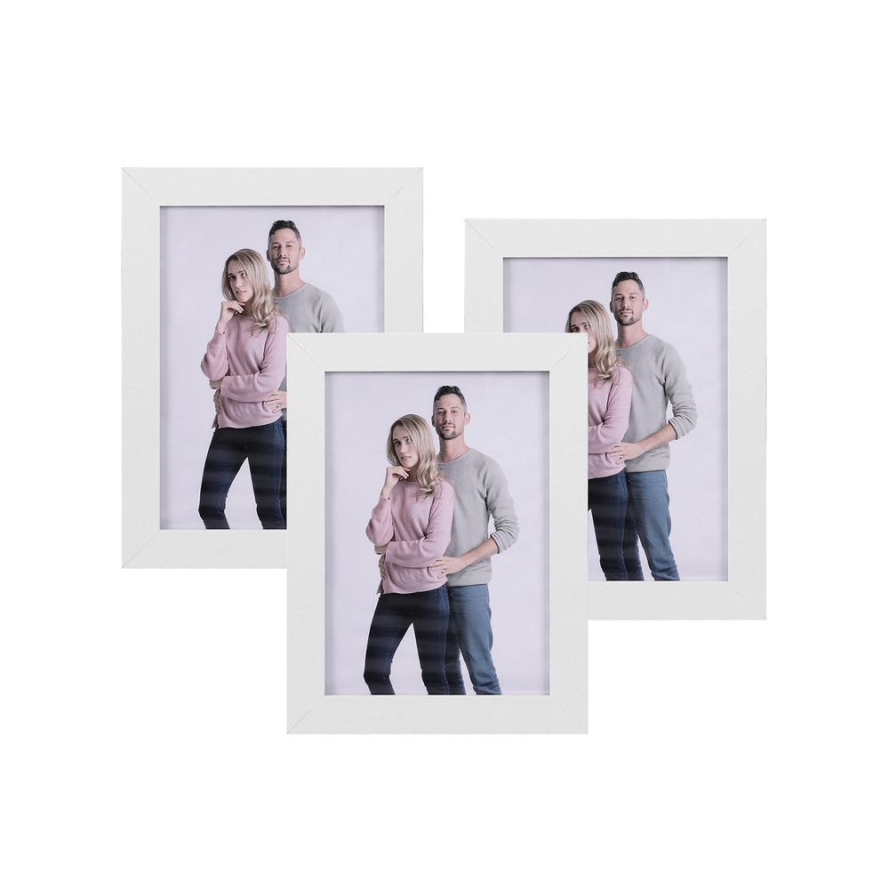 Songmics SONGMICS Fotorahmen-Set mit Glasscheibe, 3er-Set Begrenzt auf 3 Tage