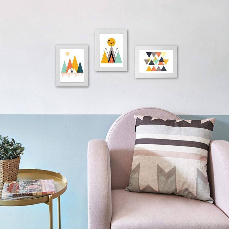 Songmics SONGMICS Fotorahmen-Set mit Glasscheibe, 3er-Set Begrenzt auf 3 Tage