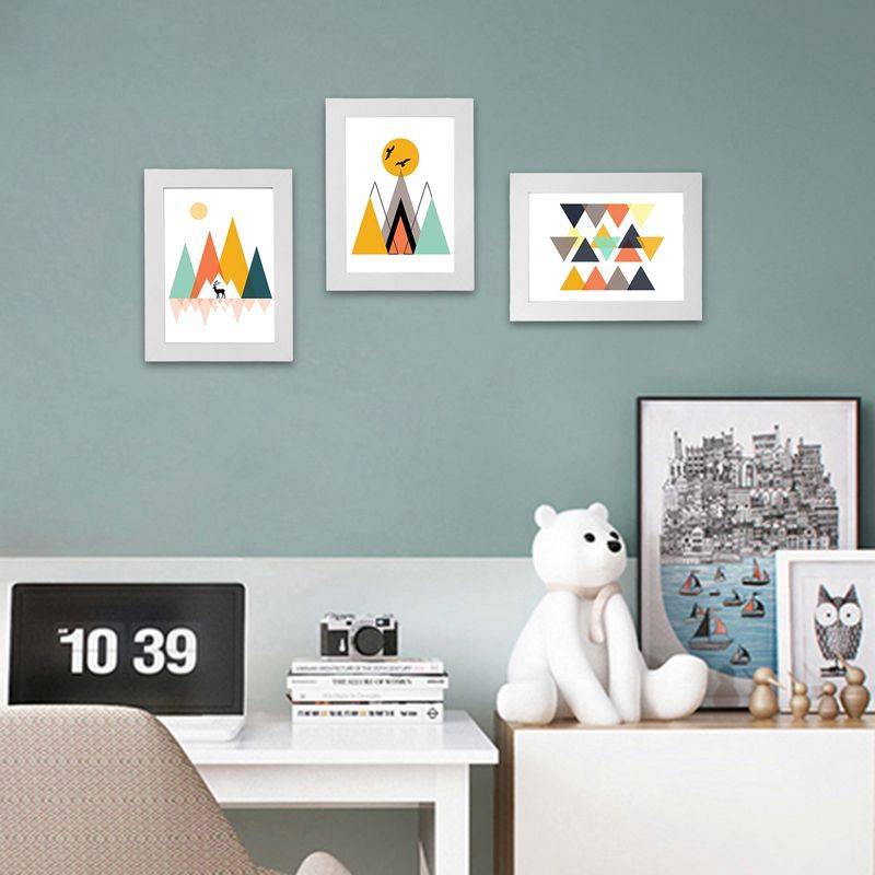 Songmics SONGMICS Fotorahmen-Set mit Glasscheibe, 3er-Set Begrenzt auf 3 Tage
