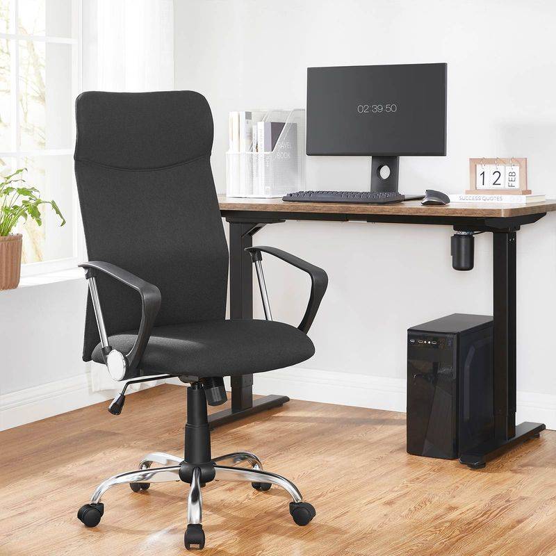 Songmics SONGMICS Ergonomischer Schreibtischstuhl mit gepolstertem Sitz Meist gekauft