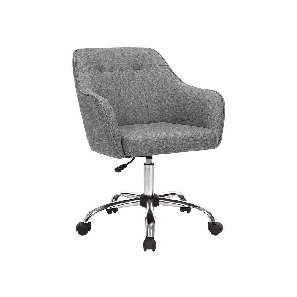 Songmics SONGMICS Homeoffice Stuhl höhenverstellbar aus atmungsaktivem Stoff