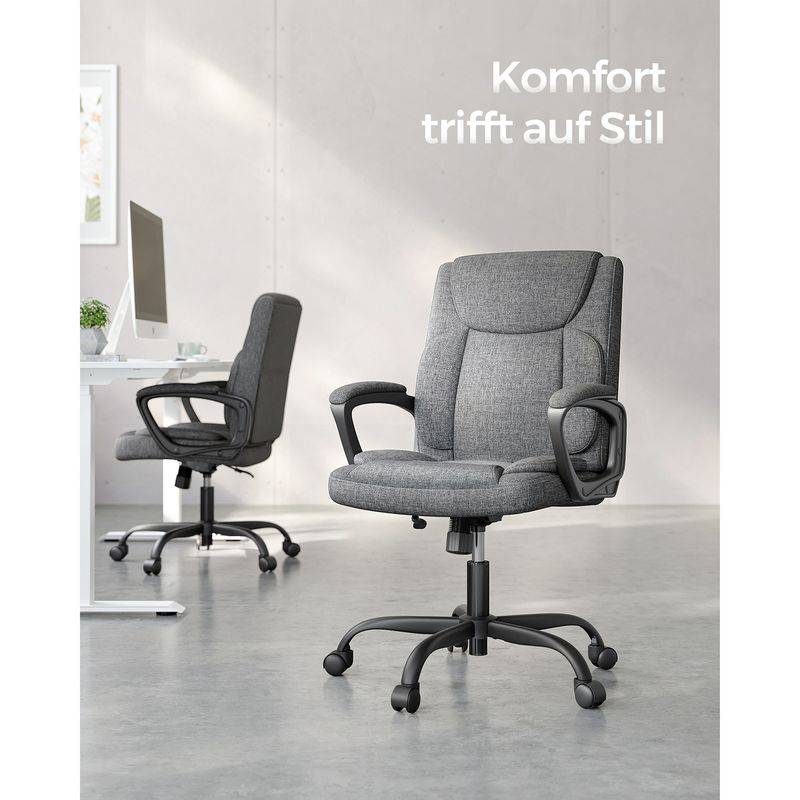 Songmics SONGMICS Bürostuhl mit Wippfunktion Versandkostenfrei