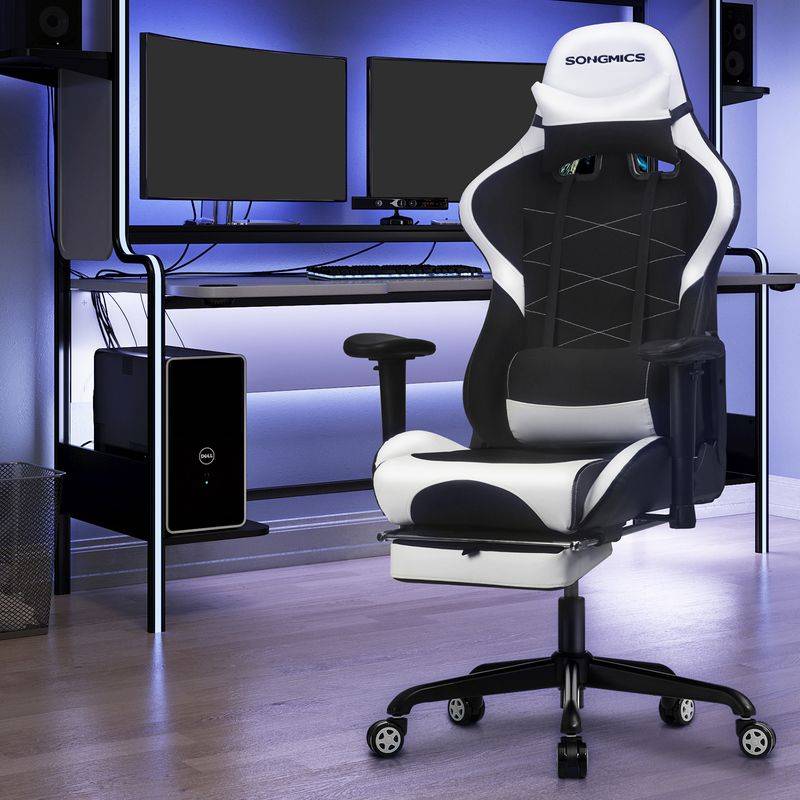 Songmics SONGMICS Gaming Stuhl mit Fußstütze Exklusivangebot