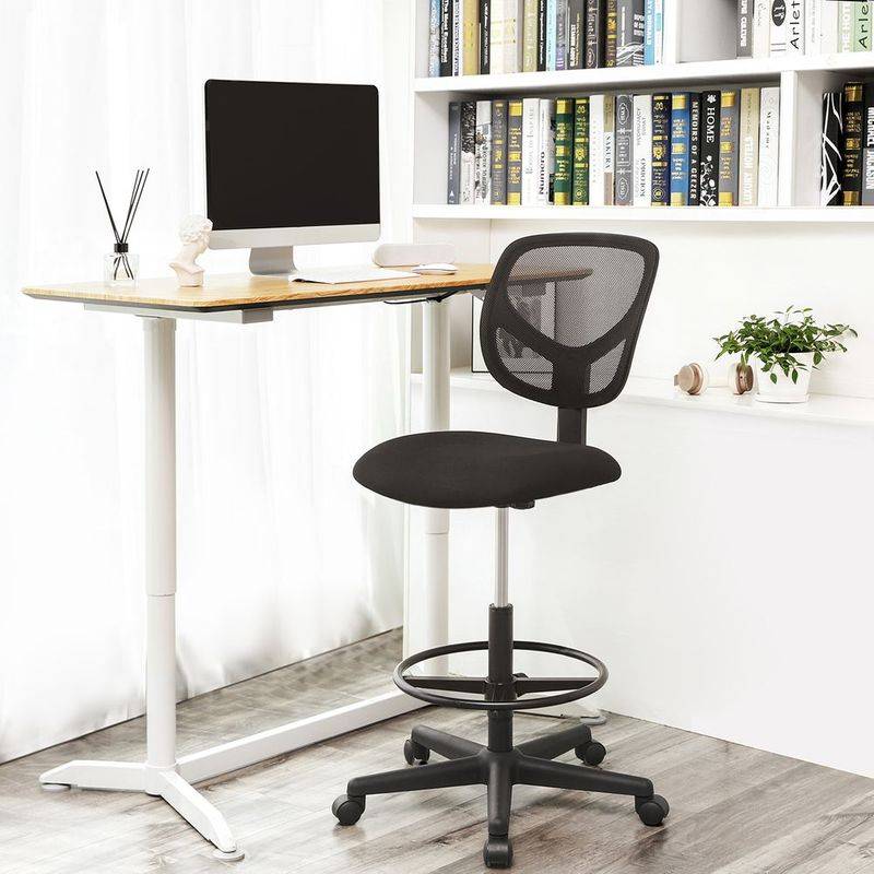 Songmics SONGMICS Schlichter Bürostuhl mit Netzbezug Heißer Verkauf