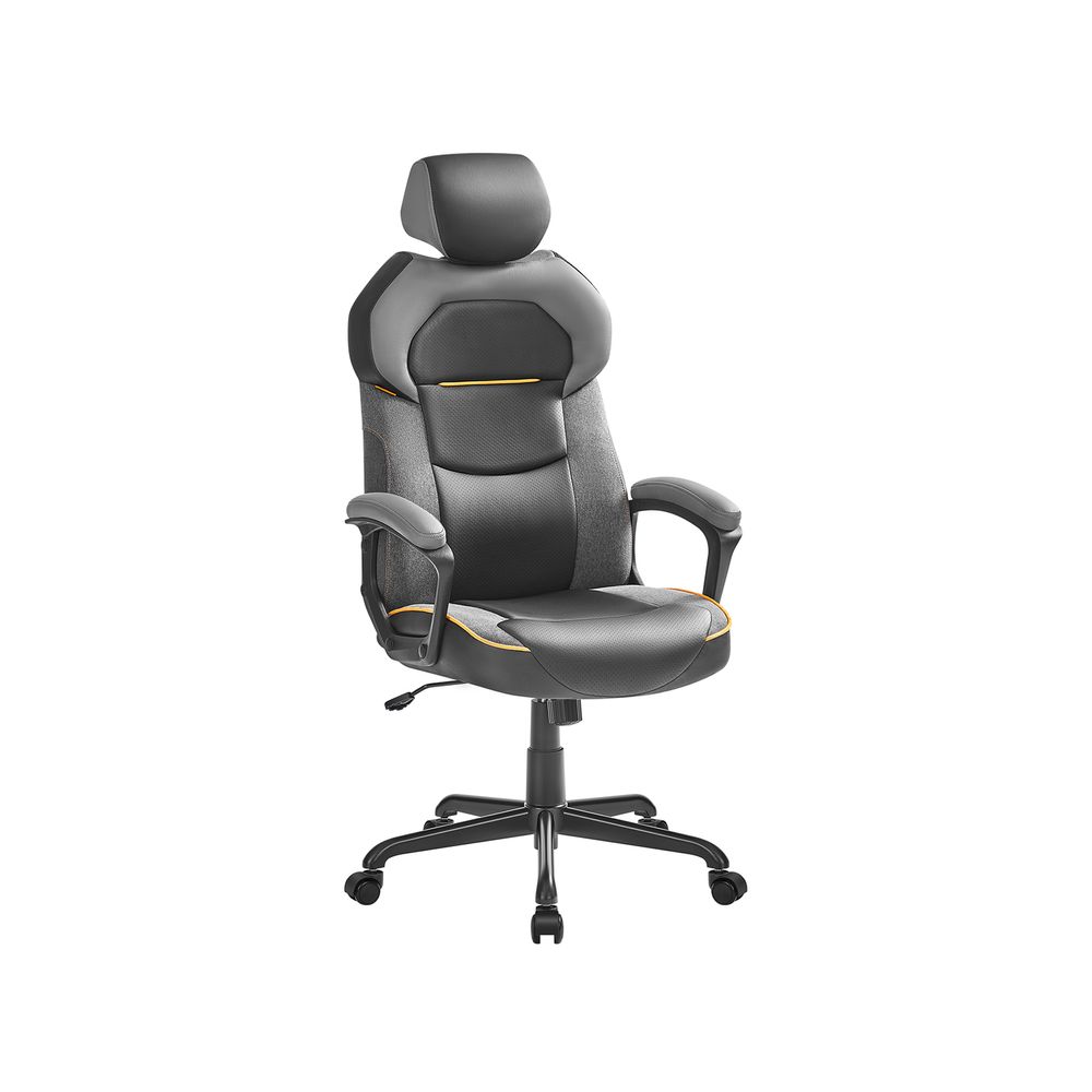 Songmics SONGMICS Gaming-Stuhl mit verstellbarer Kopfstütze