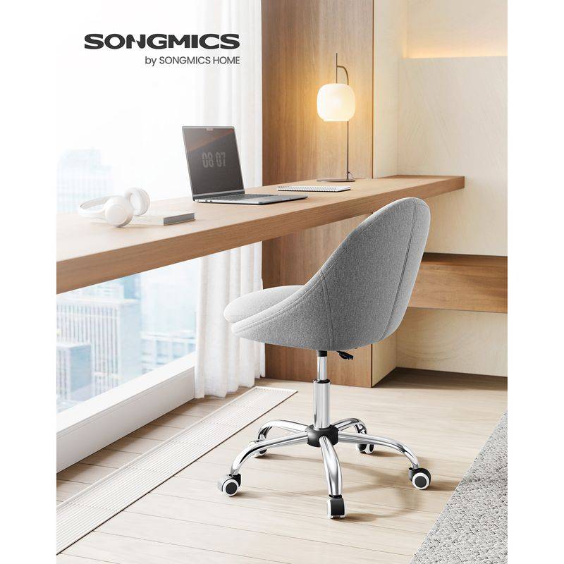Songmics SONGMICS Homeoffice Stuhl höhenverstellbar mit gepolstertem Kissen Blitzangebot