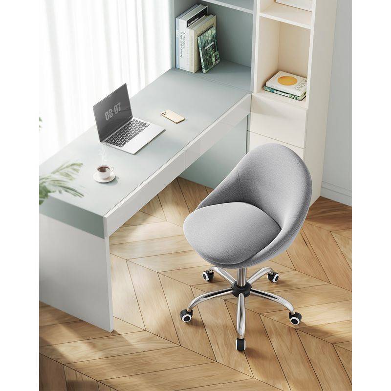 Songmics SONGMICS Homeoffice Stuhl höhenverstellbar mit gepolstertem Kissen Blitzangebot