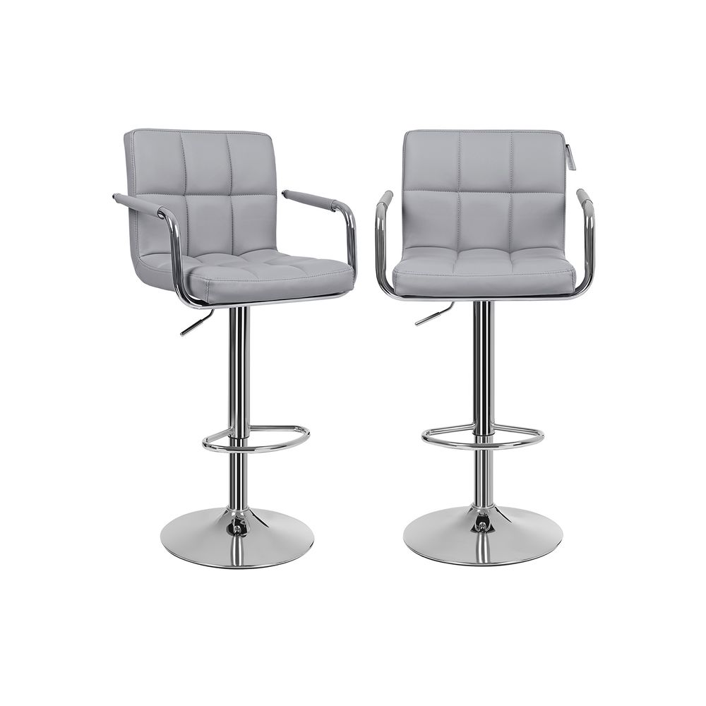 Songmics SONGMICS 2er-Set Barhocker mit Armlehnen Saisonale Angebote
