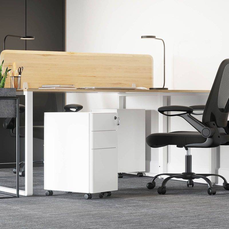 Songmics SONGMICS Büroschrank mit Rollen und Schloss Tiefpreis
