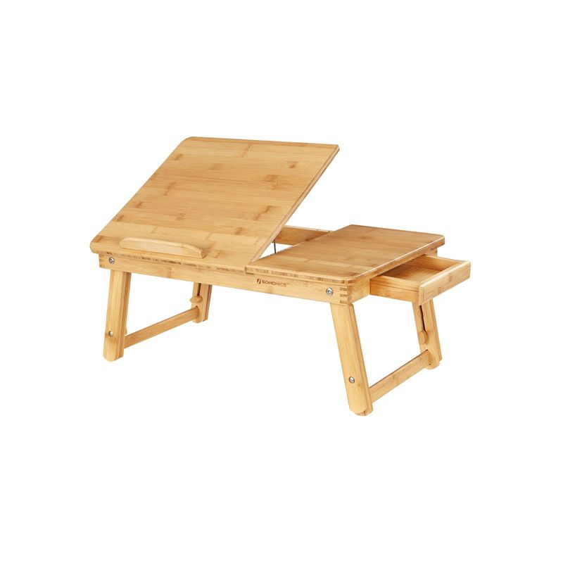 Songmics SONGMICS Höhenverstellbarer Laptoptisch Bambus Nur für heute