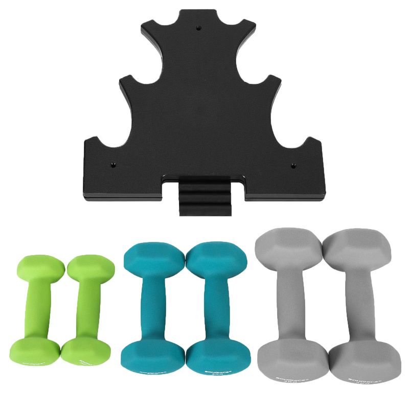 Songmics SONGMICS Kurzhantel Set mit Hantelständer Outlet