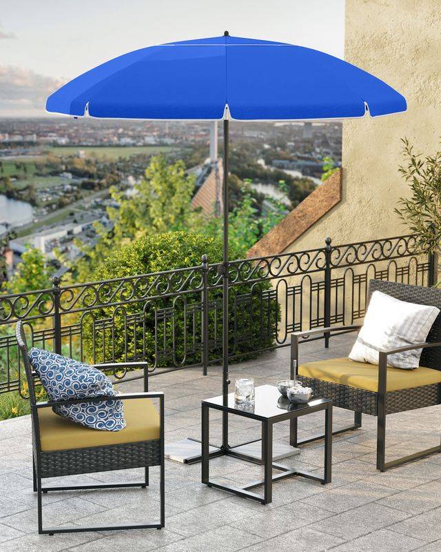 Songmics SONGMICS Sonnenschirm für Strand mit UPF 50+ UV-Schutz Rabatt