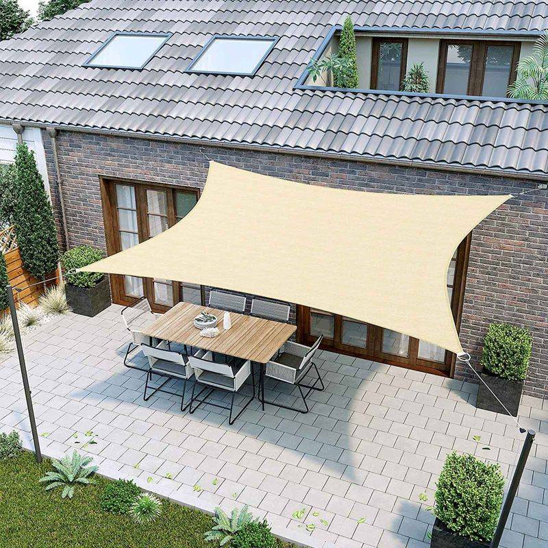 Songmics SONGMICS Wetter- & Wasserfestes Sonnensegel für Garten Blitzangebot