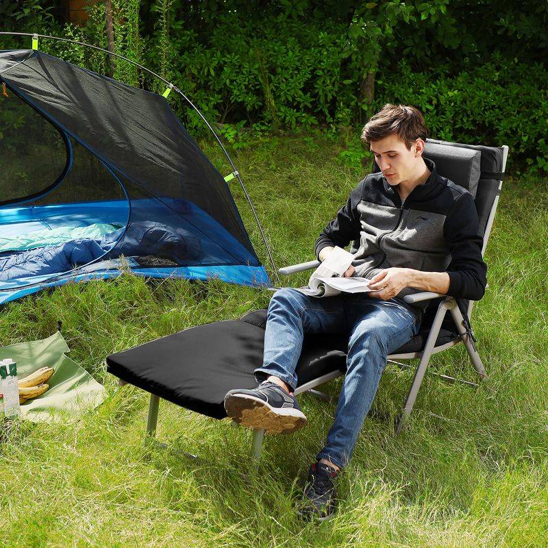 Songmics SONGMICS Sonnenliege mit 6 cm dicker Matratze Letzter Tag