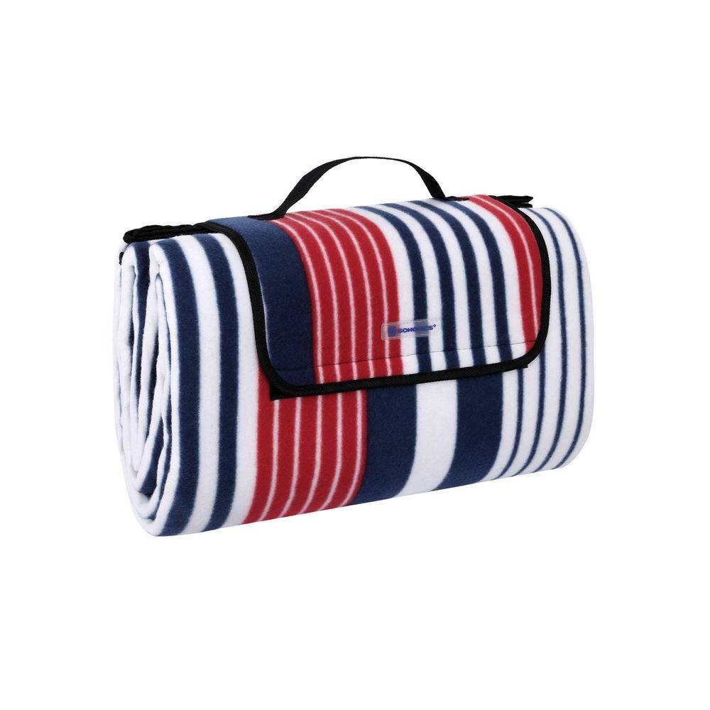Songmics SONGMICS Wasserdichte Picknickdecke mit Tragegriff