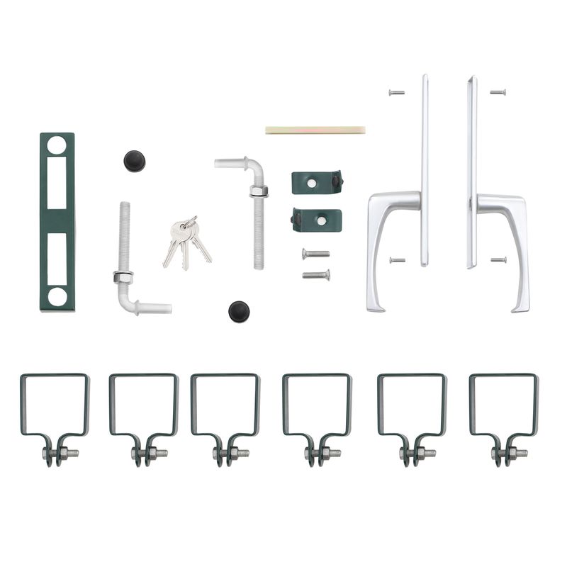 Songmics SONGMICS Gartentor aus verzinktem Stahl Kostenloser Versand international