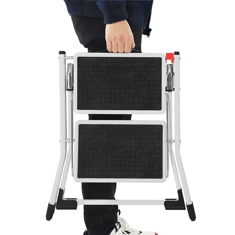 Songmics SONGMICS Leiter aus Stahl mit 2 Stufen im Angebot