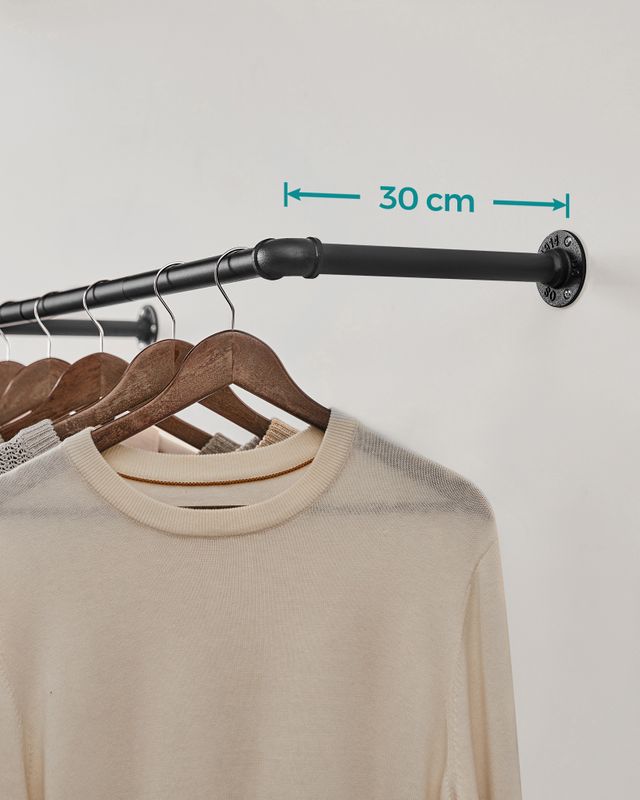 Songmics SONGMICS Garderobenstange im Industrie-Design Osterangebot