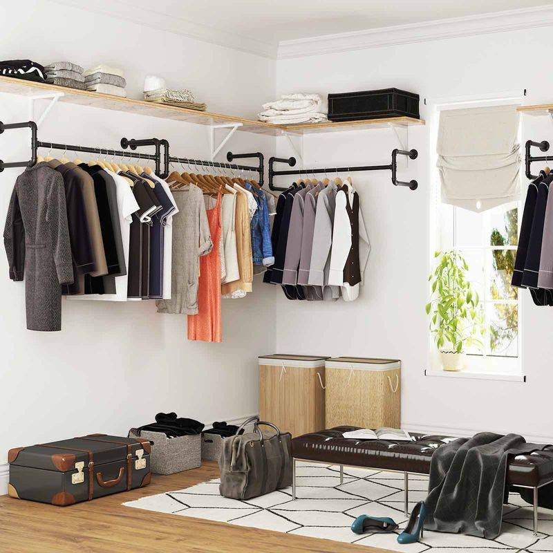 Songmics SONGMICS Kleiderstange für die Wand im Industrie-Design Top Angebot