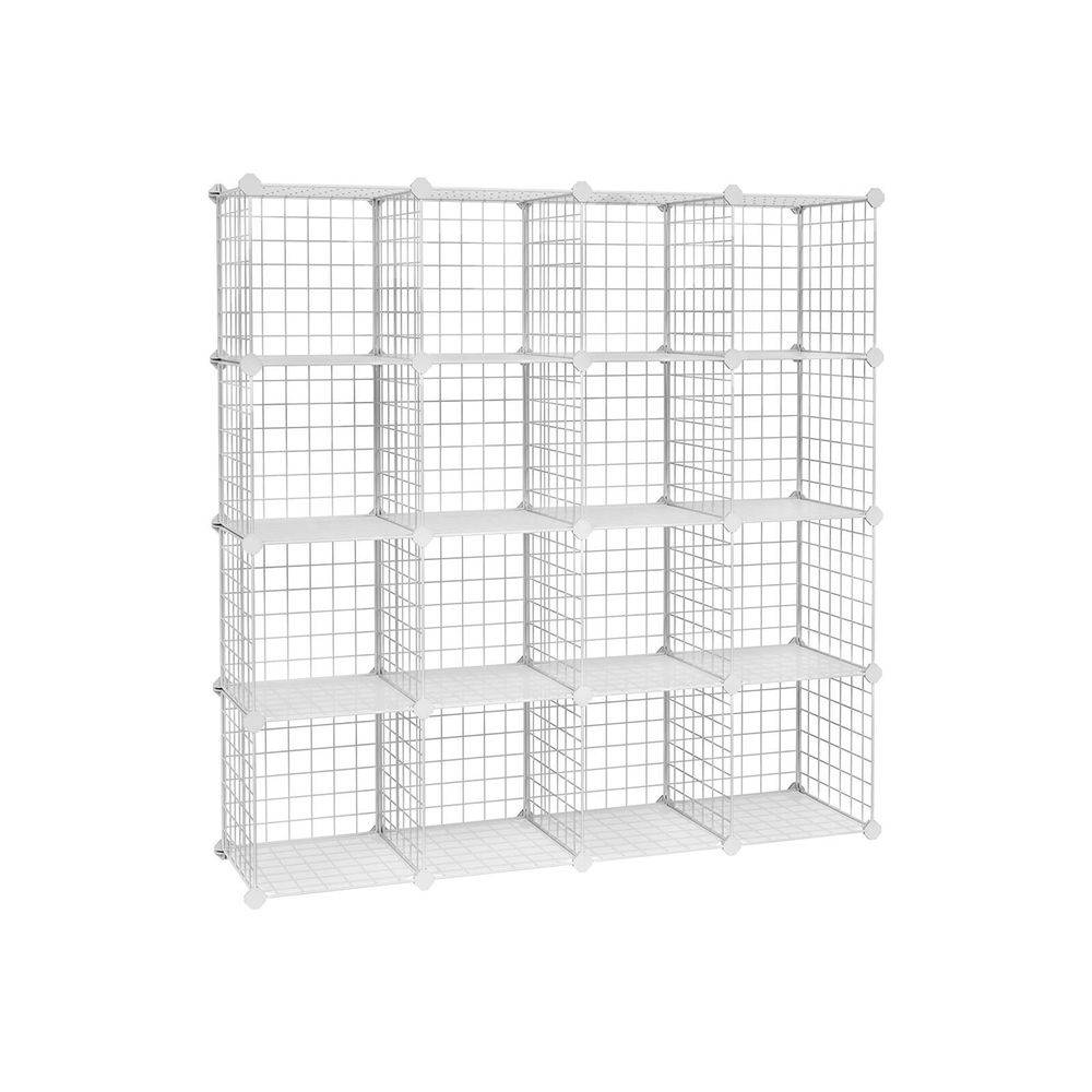Songmics SONGMICS Steckregal mit Würfeln aus Metalldraht Blitzangebot