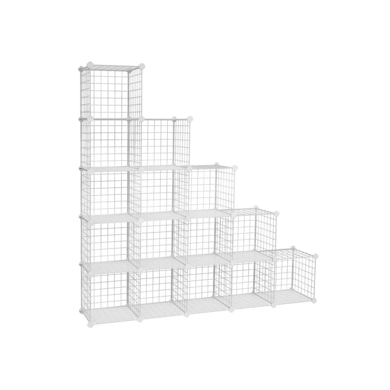 Songmics SONGMICS Steckregal mit Würfeln aus Metalldraht Blitzangebot