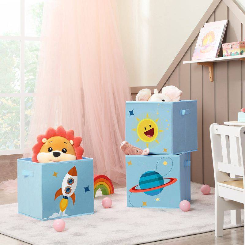 Songmics SONGMICS 3er-Set Faltbare Aufbewahrungsboxen Tägliche Deals