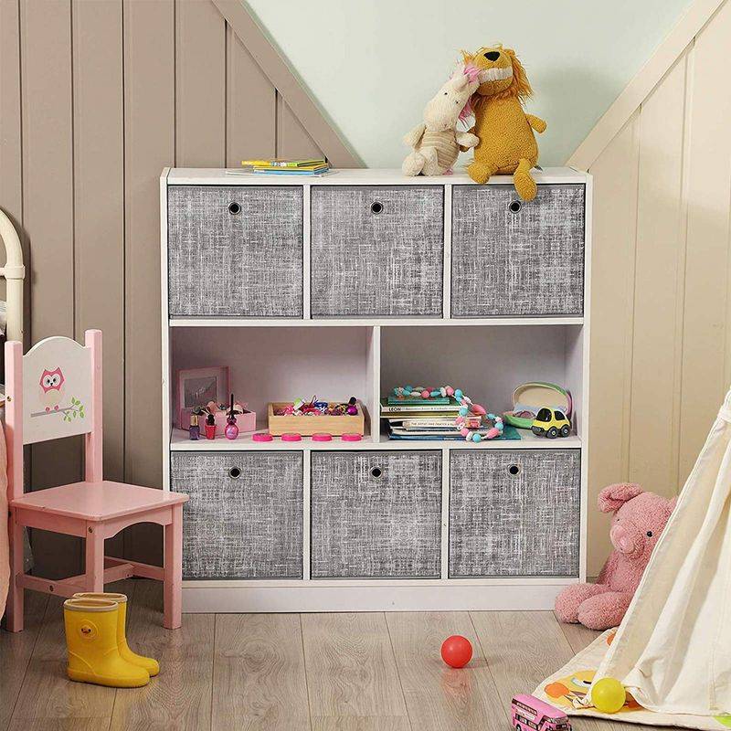 Songmics SONGMICS Aufbewahrungsboxen mit Fingerloch, Vliesstoff Sonderangebote