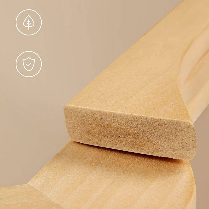 Songmics SONGMICS Kleiderbügel Holz rutschfest Super Sparpreis