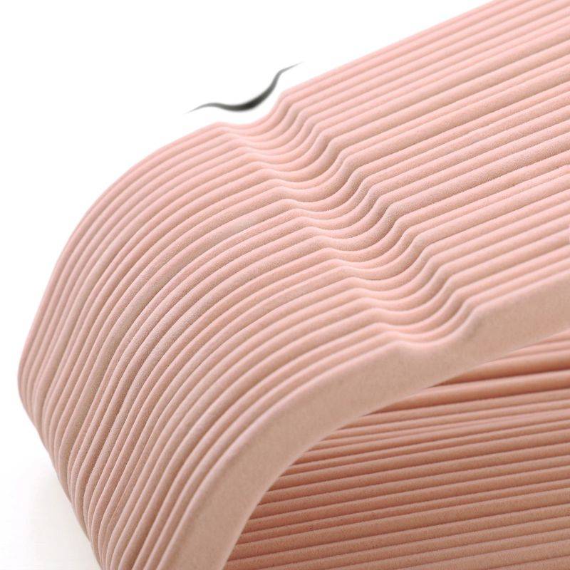 Songmics SONGMICS Samtkleiderbügel mit drehbarem Haken in Roségold Clearance-Verkauf