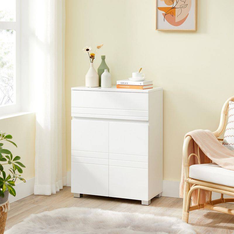 Songmics VASAGLE Badezimmerschrank weiß Outlet