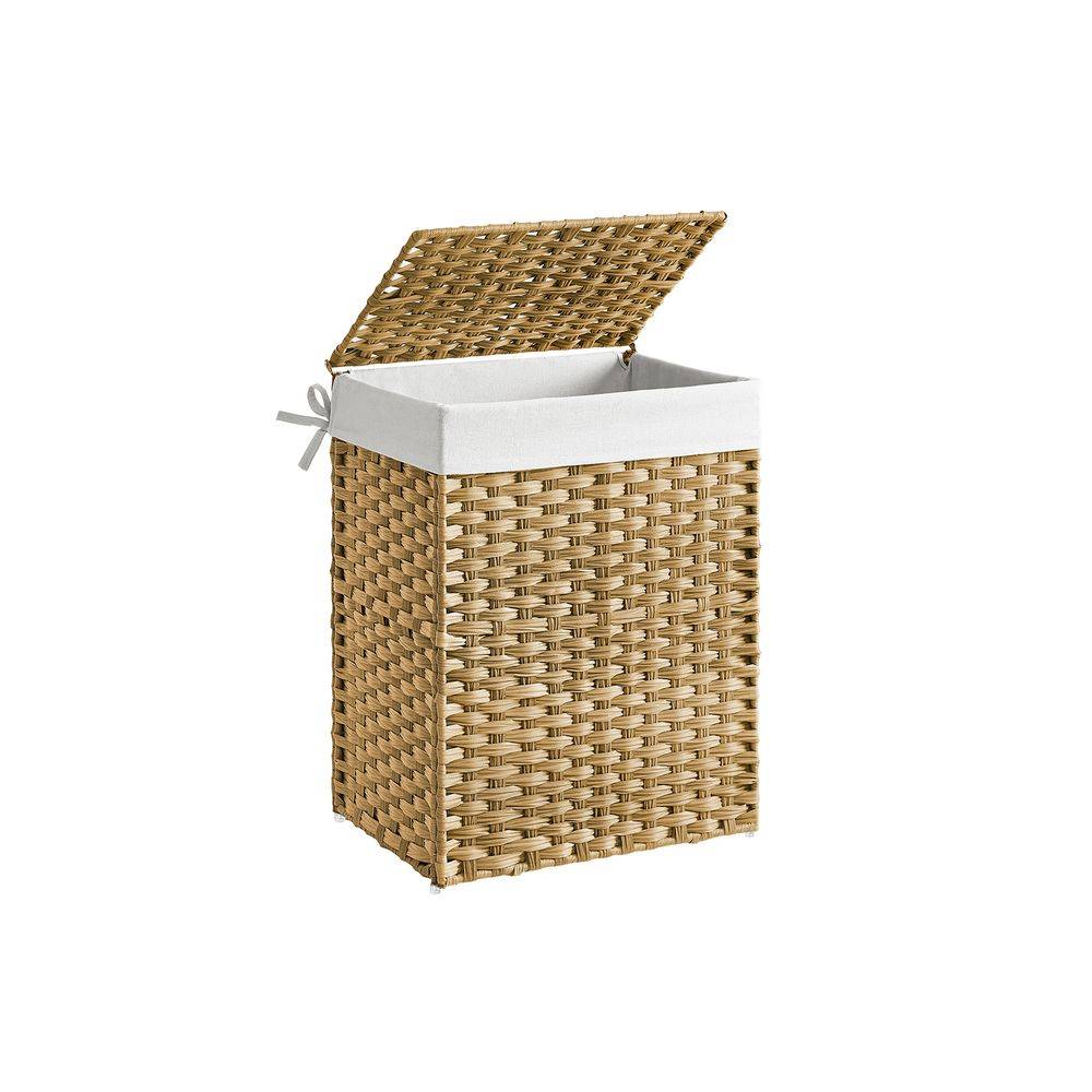 Songmics SONGMICS Handgeflochtener Wäschekorb aus synthetischem Rattan Fabrik Onlineshop