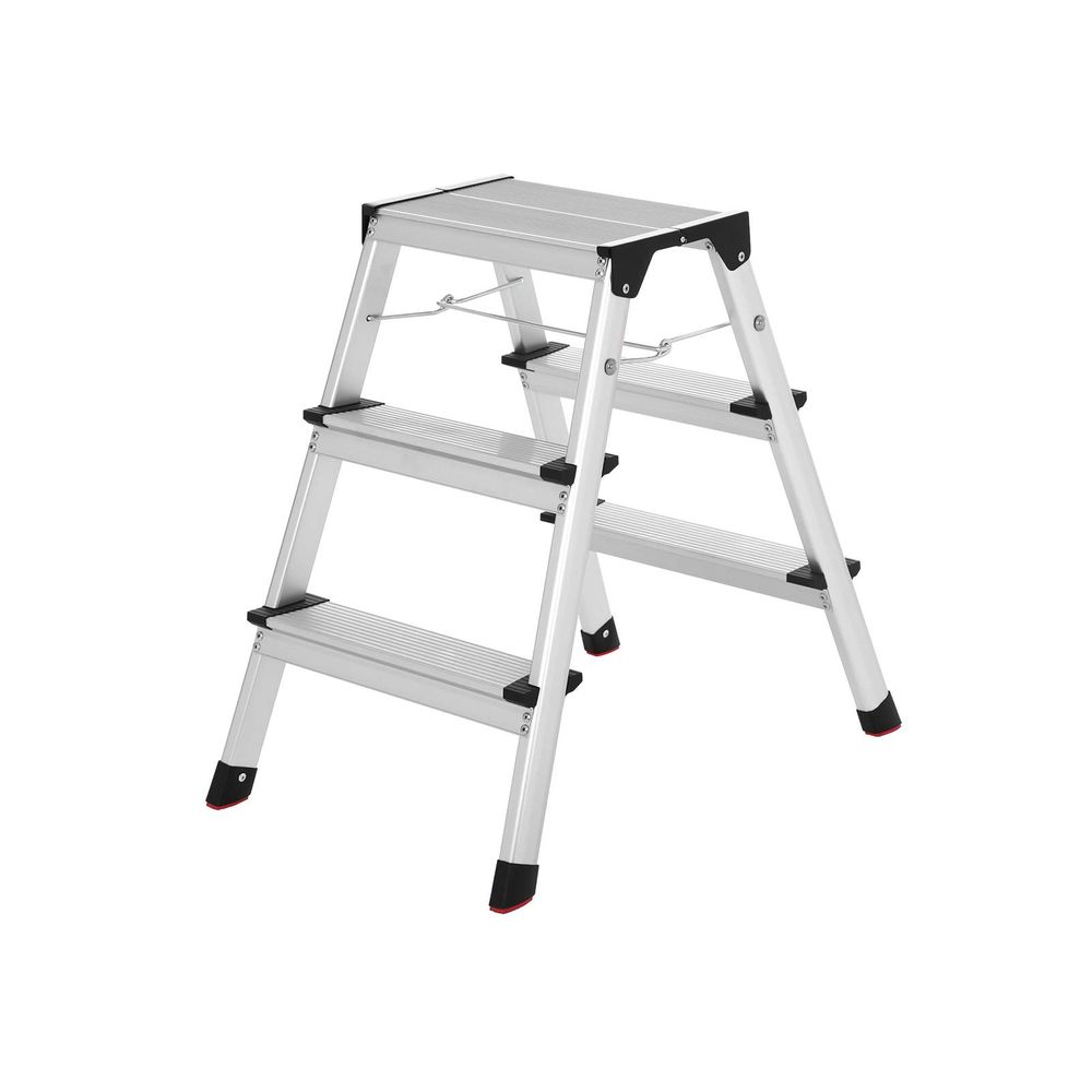 Songmics SONGMICS Aluminiumleiter mit 3 Stufen Blitzangebot