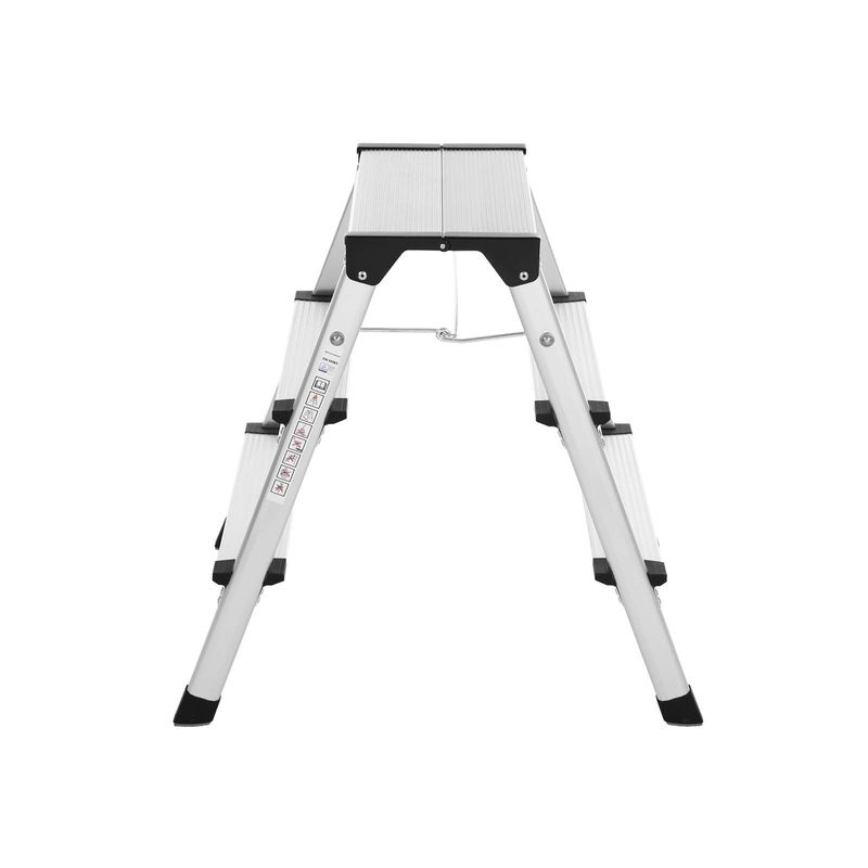 Songmics SONGMICS Aluminiumleiter mit 3 Stufen Blitzangebot