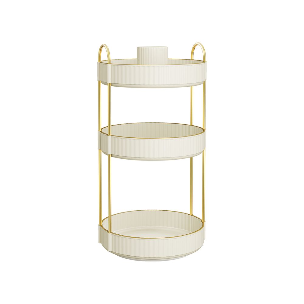Songmics SONGMICS Make-up Organizer drehbar Geschenkidee wolkenweiß Begrenzte Freigabe