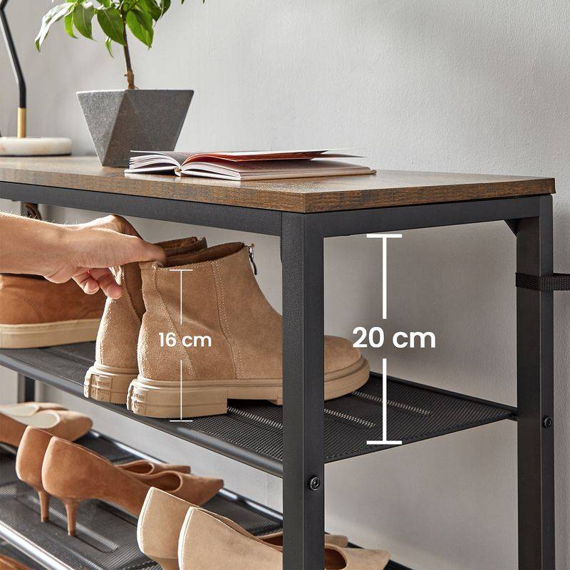 Songmics VASAGLE Schuhregal mit 7 Gitterablagen Bis zu 55% Rabatt