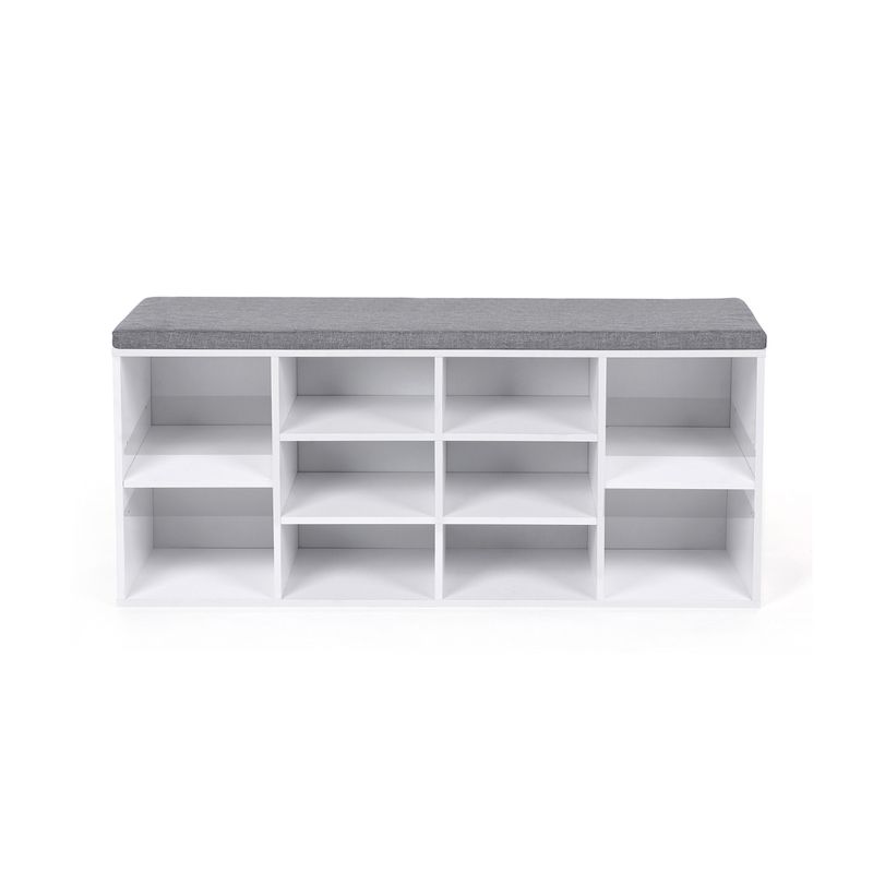 Songmics VASAGLE Schuhbank mit Polsterung und 10 Fächern Discount Store für neue Produkte