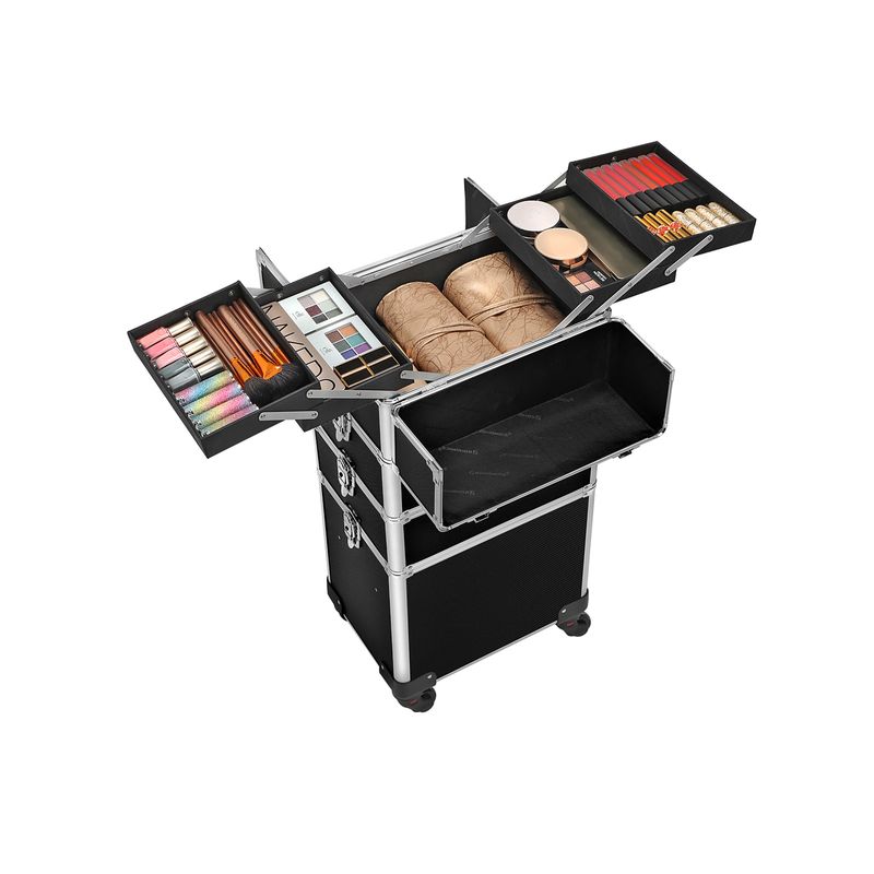 Songmics SONGMICS Kosmetiktrolley XXL Schwarz Riesige Rabatte