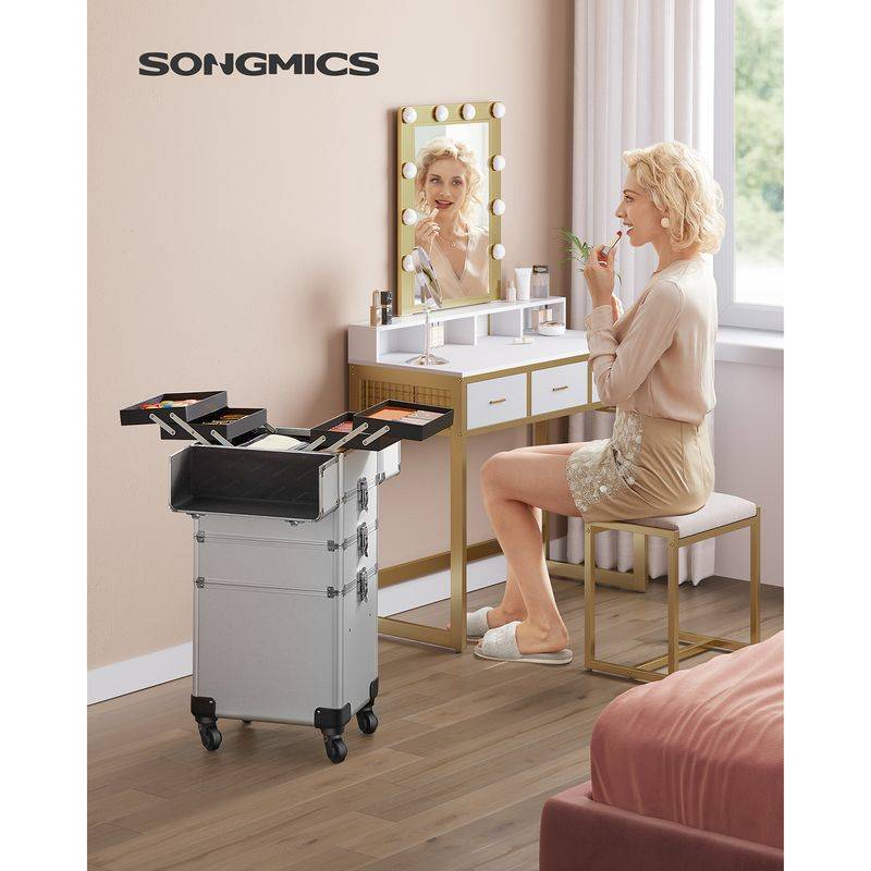Songmics SONGMICS Kosmetikkoffer Trolley 4-in-1 Design Kostenloser Versand international
