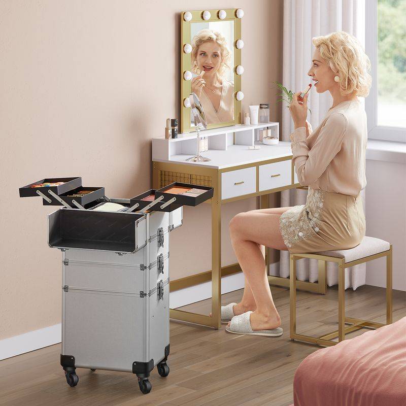 Songmics SONGMICS Kosmetikkoffer Trolley 4-in-1 Design Kostenloser Versand international