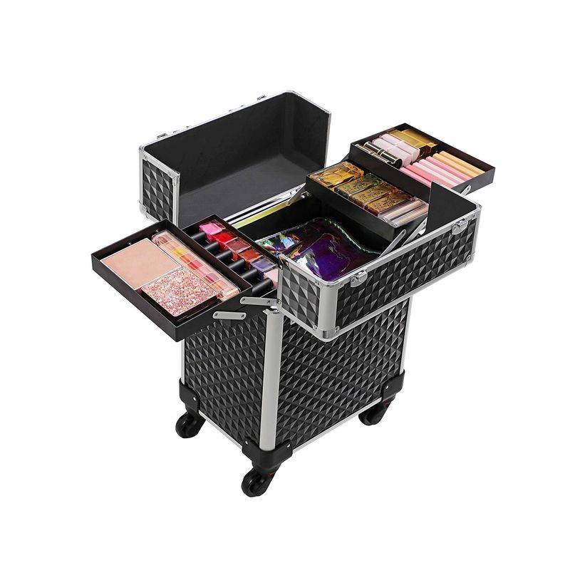 Songmics SONGMICS Schminkkoffer mit 4 ausziehbaren Fächern Black Friday Preise