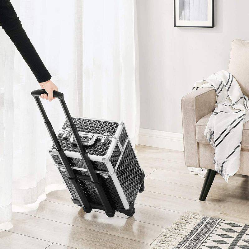 Songmics SONGMICS Schminkkoffer mit 4 ausziehbaren Fächern Black Friday Preise