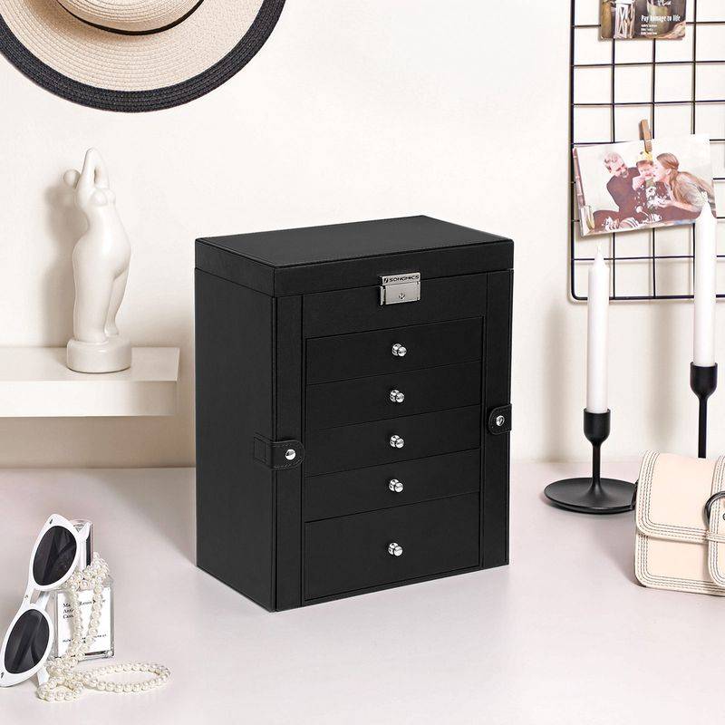 Songmics SONGMICS Große Schmuckschatulle mit 6 Ebenen Outlet