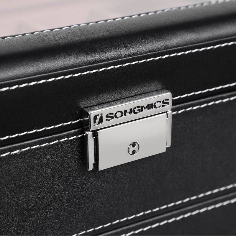Songmics SONGMICS Uhrenbox mit 2 Etagen Flash Sale