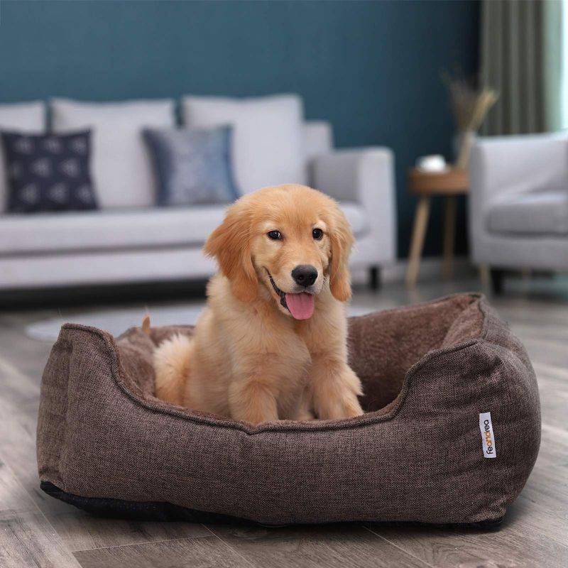 Songmics Feandrea kuscheliges Hundebett mit abnehmbarem Bezug Speichern exportieren