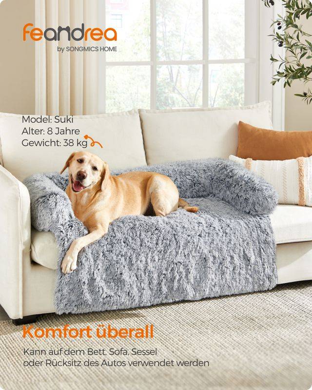 Songmics Feandrea FluffyHug Hundebett für kleine und mittelgroße Hunde Online