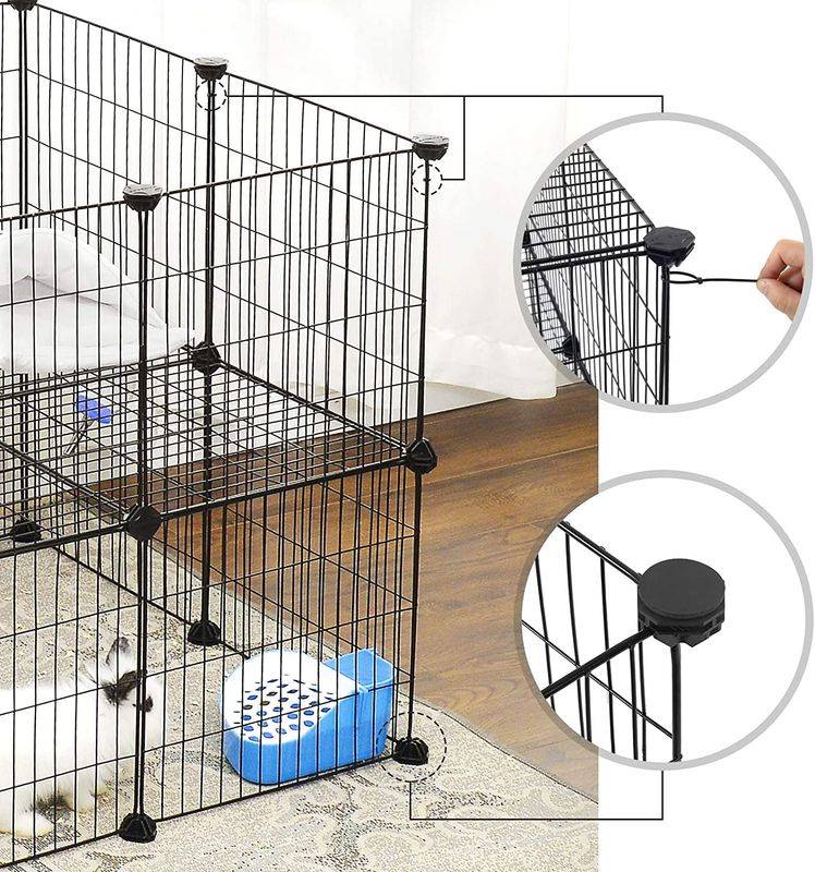 Songmics SONGMICS 2-stöckiges Gittergehe für Haustiere Begrenztes Angebot