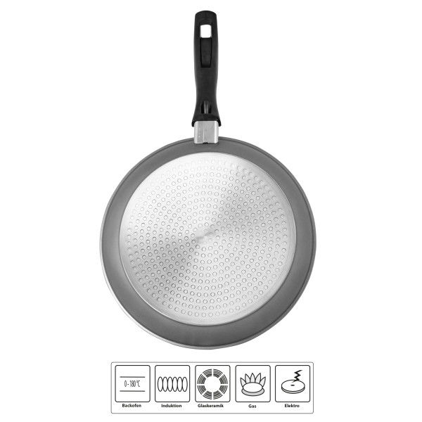 Stoneline Geteilte Pfanne 24 cm mit Trennwand und Deckel Super Rabatt